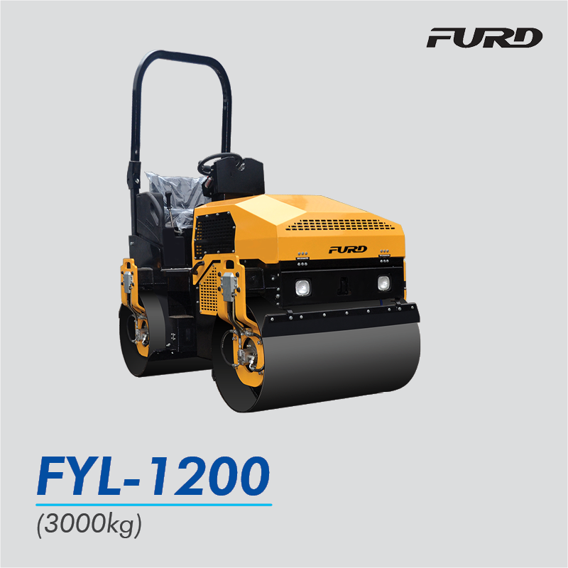 Vibratory Roller FYL1200 3 ton Merek FURD
