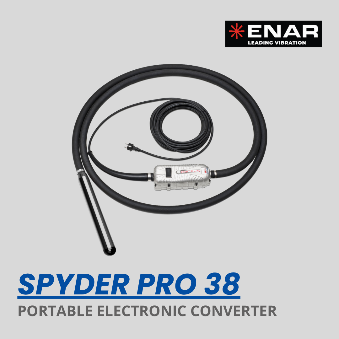 High Frequency Internal Vibrator Portable SPYDERPRO38 Merek ENAR